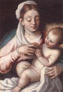 unknow artist The madonna and child France oil painting artist